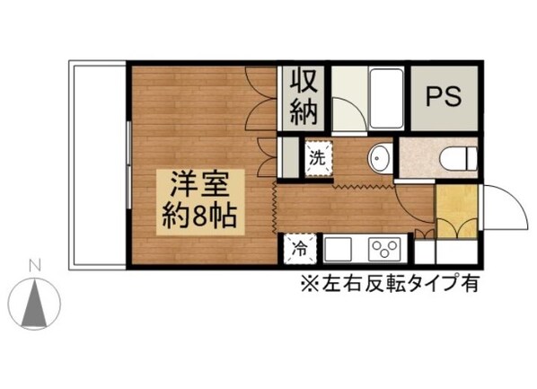 サルヴァトーレ黒髪の物件間取画像